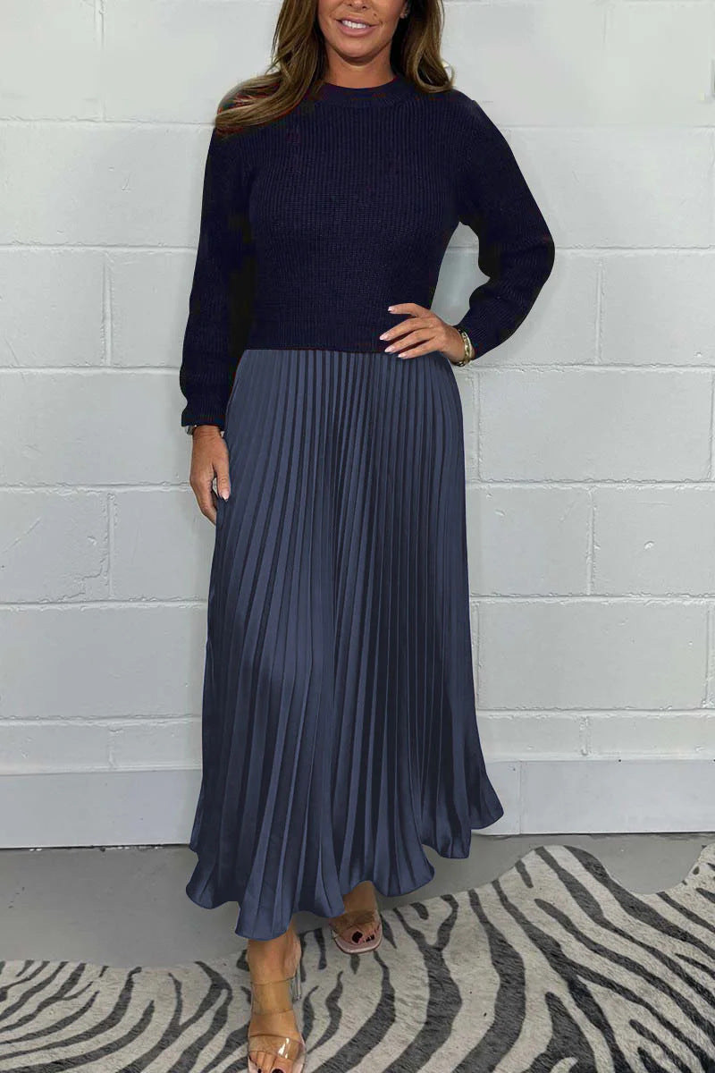 Jamie – Bequemes Damen-Kleid mit Falten