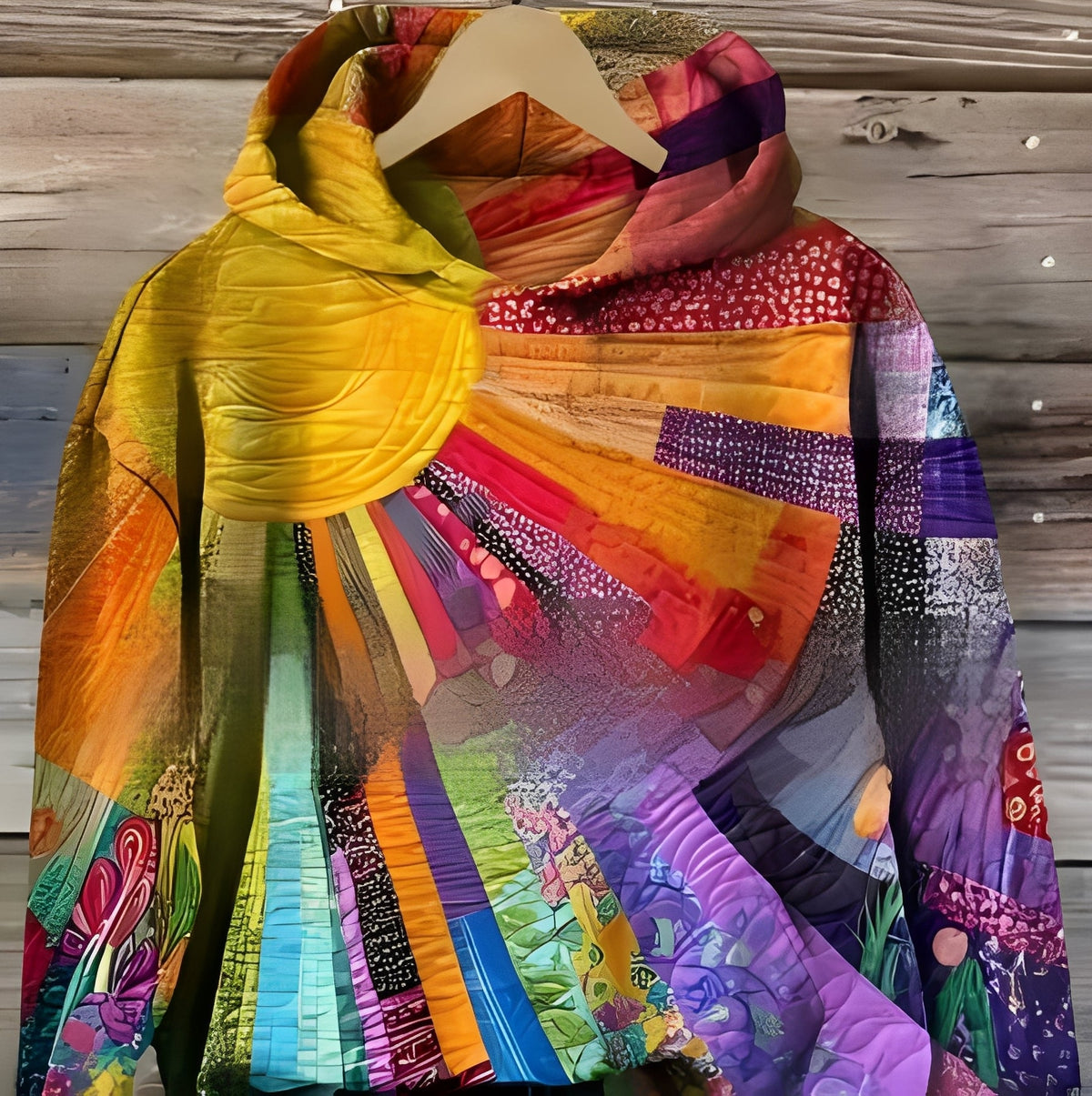 Séraphine - Hoodie mit Digitaldruck für Damen