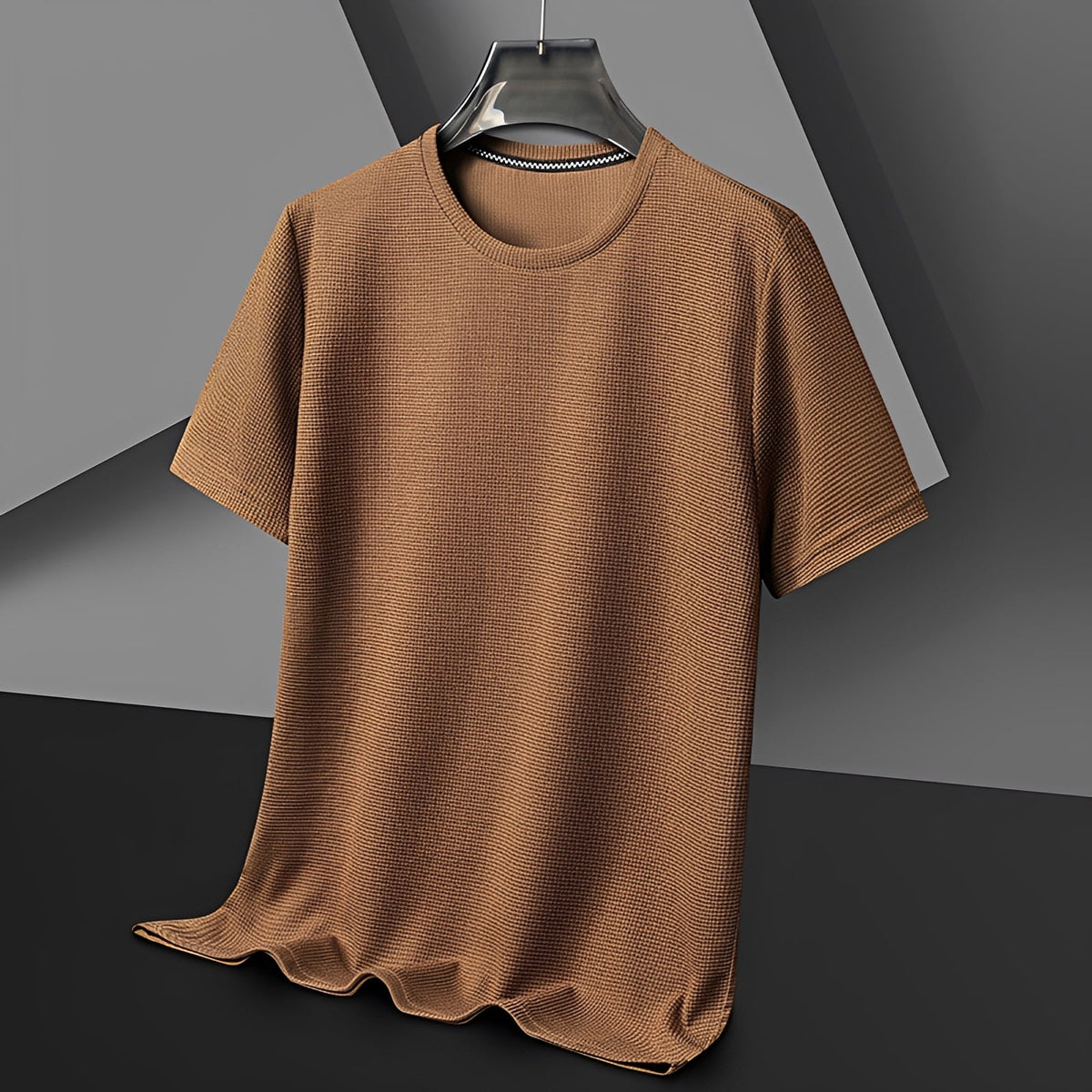 Jed - Legeres Waffel-T-Shirt