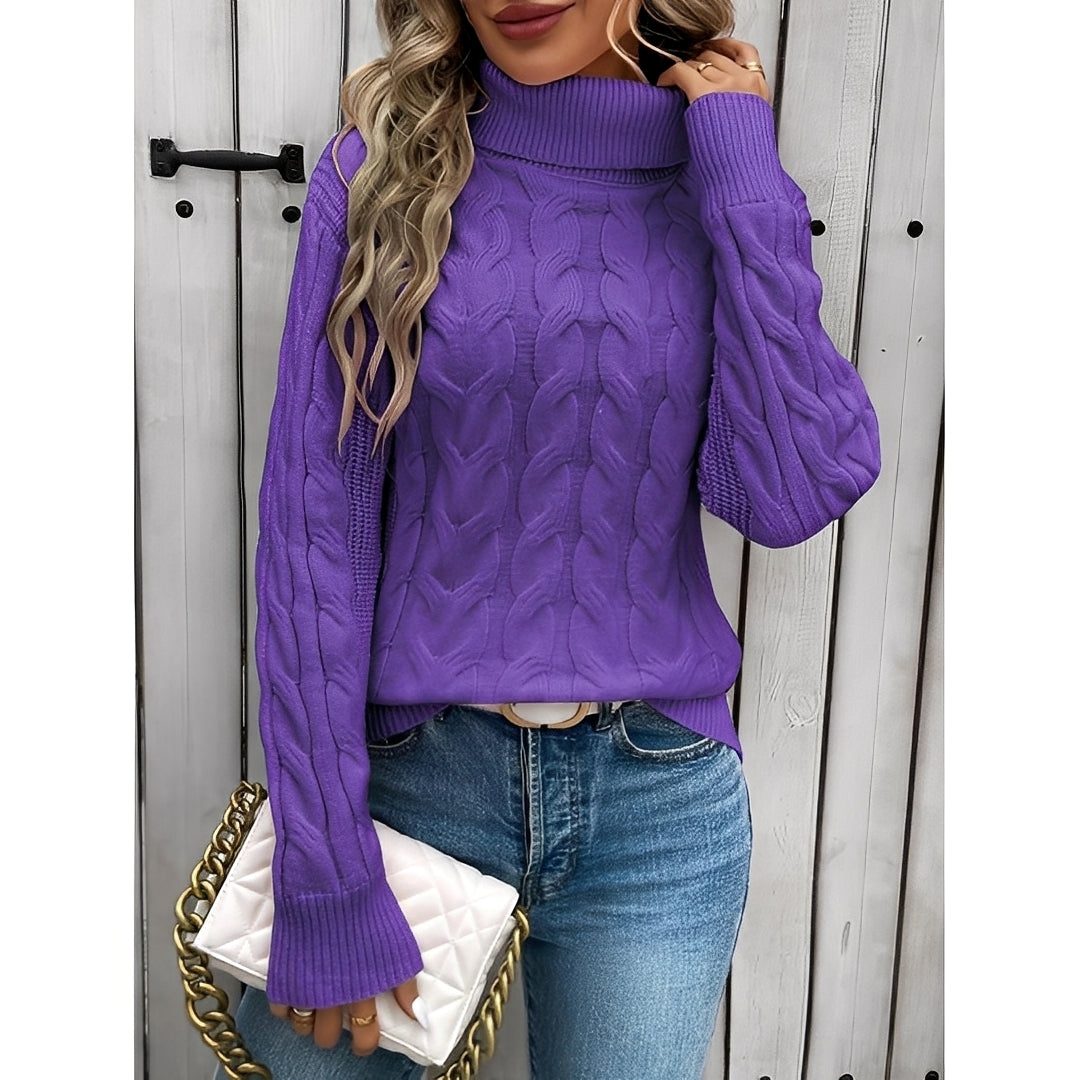 Amélie – Warmer Damenrollkragenpullover