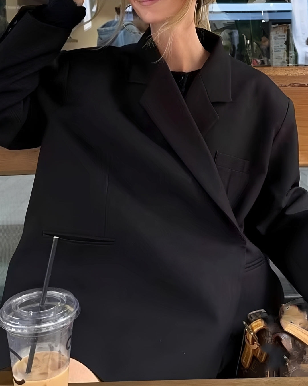 Carolyn - Komfortabel geschnittener, weiter Blazer