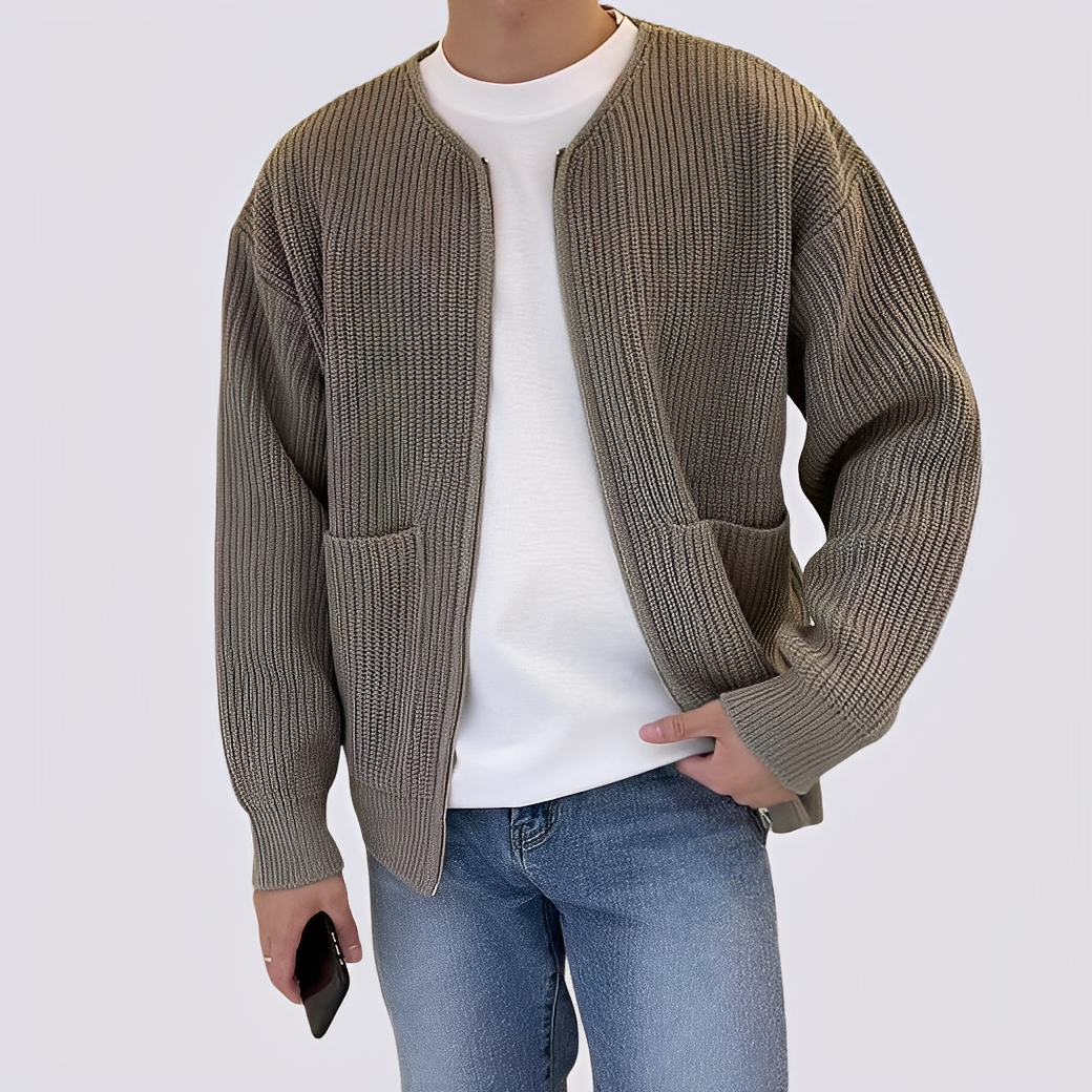 Willy - Komfortable Jacke mit Zipper