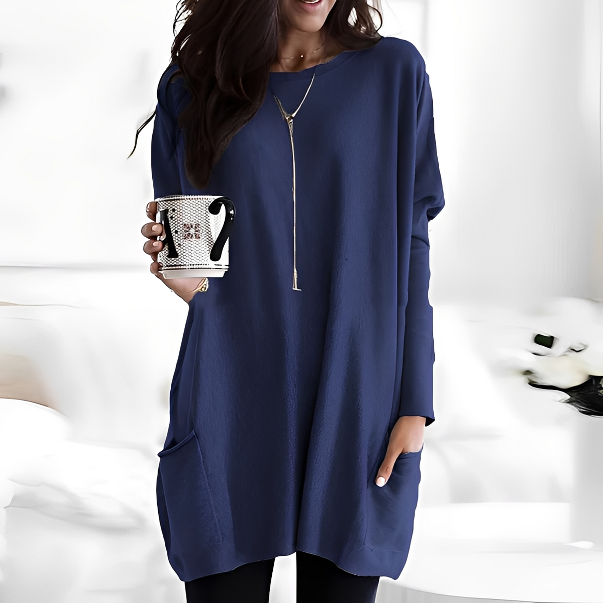 Diane - Bequemer Langarmpullover