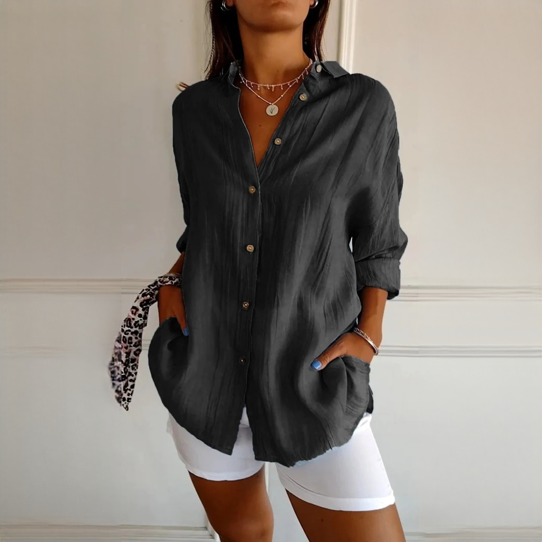 Xaelle - Stilvolle Bluse mit Knöpfen