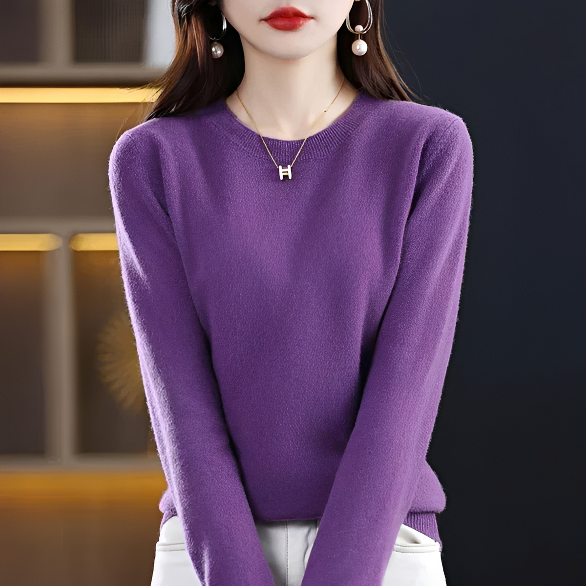 Erica - Traditioneller und komfortabler Pullover