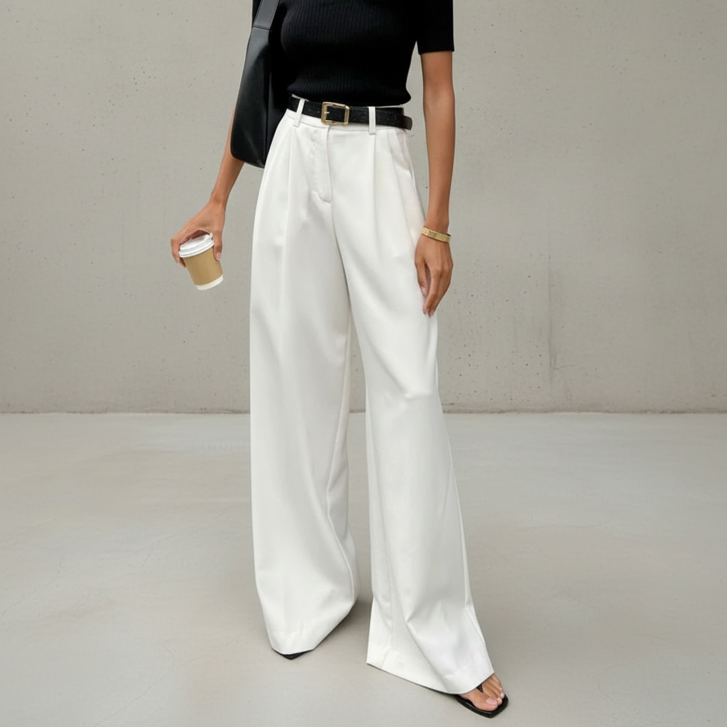 Marlene - Elegante Hosen mit weitem Bein