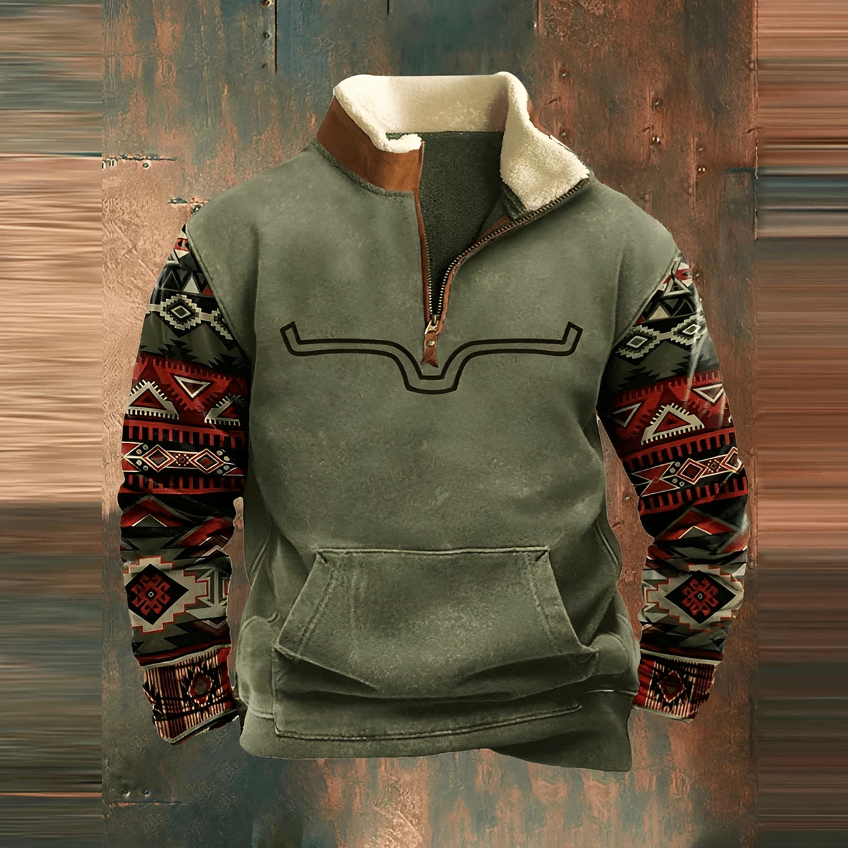 Celio - Stilvolle Jacke mit halbem Reißverschluss
