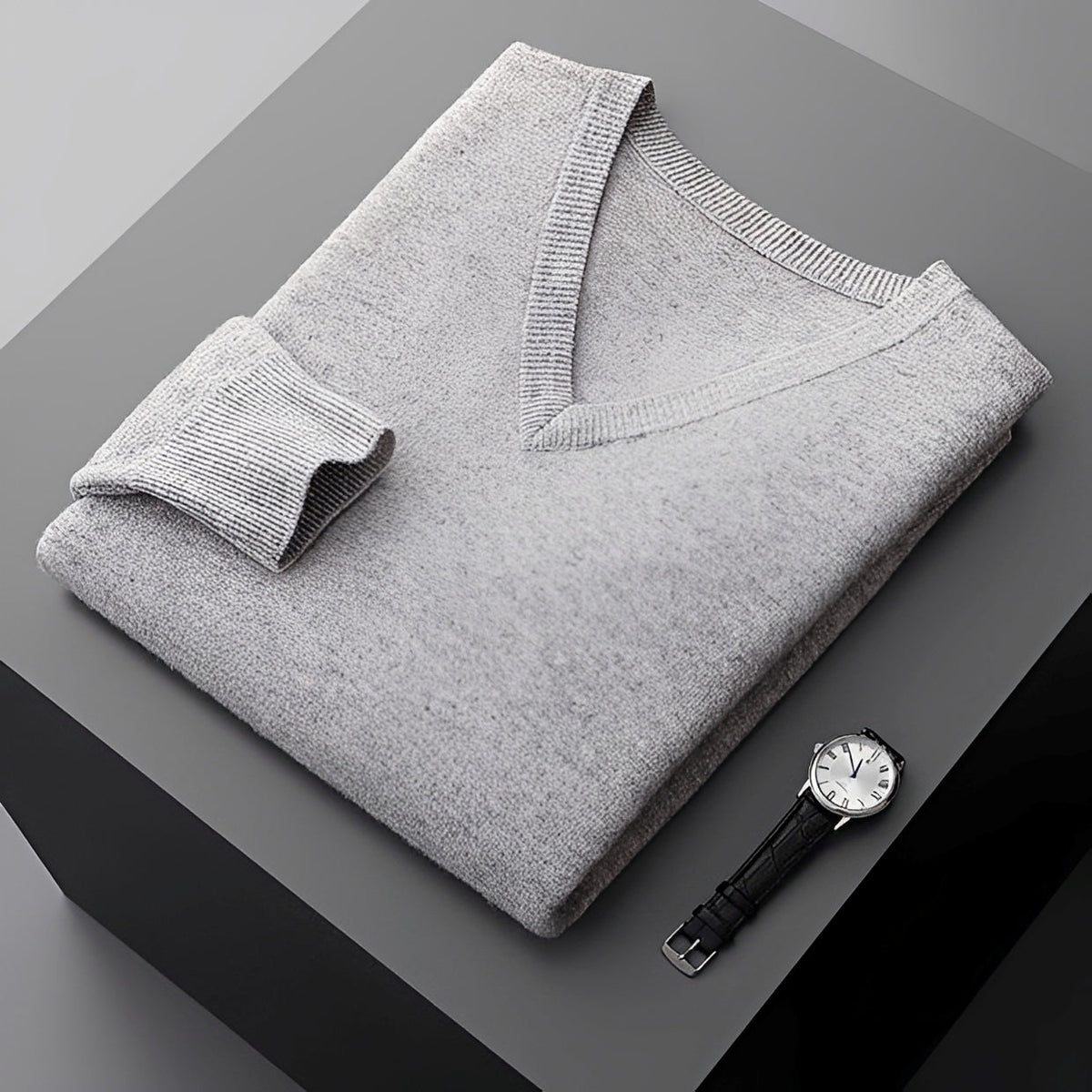 Walter - Gemütlicher V-Pullover