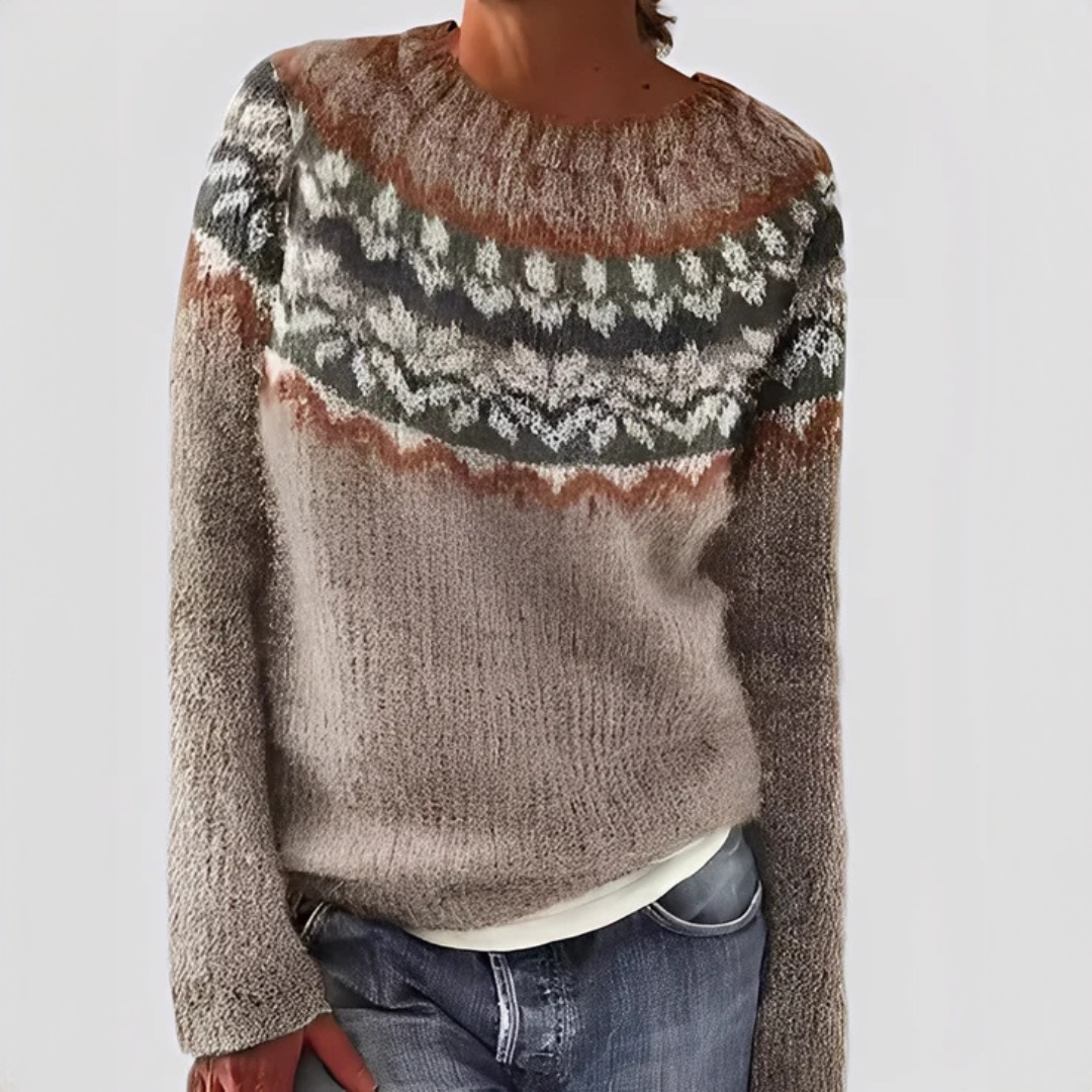 Bequemer warmer Pullover für Alltag und kalte Tage