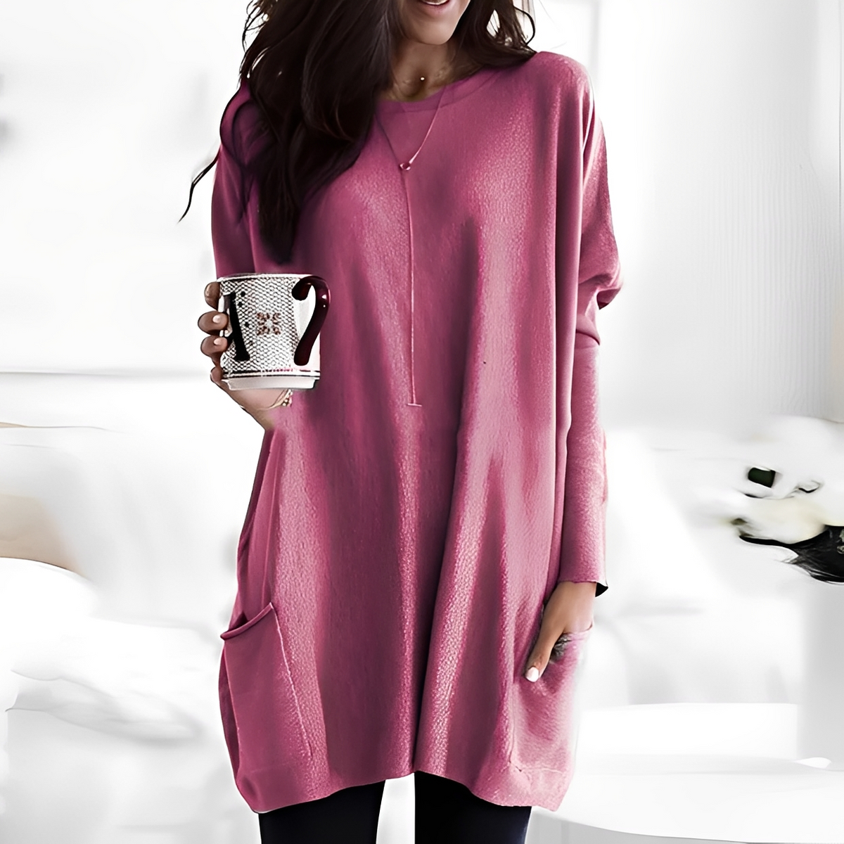 Diane - Bequemer Langarmpullover