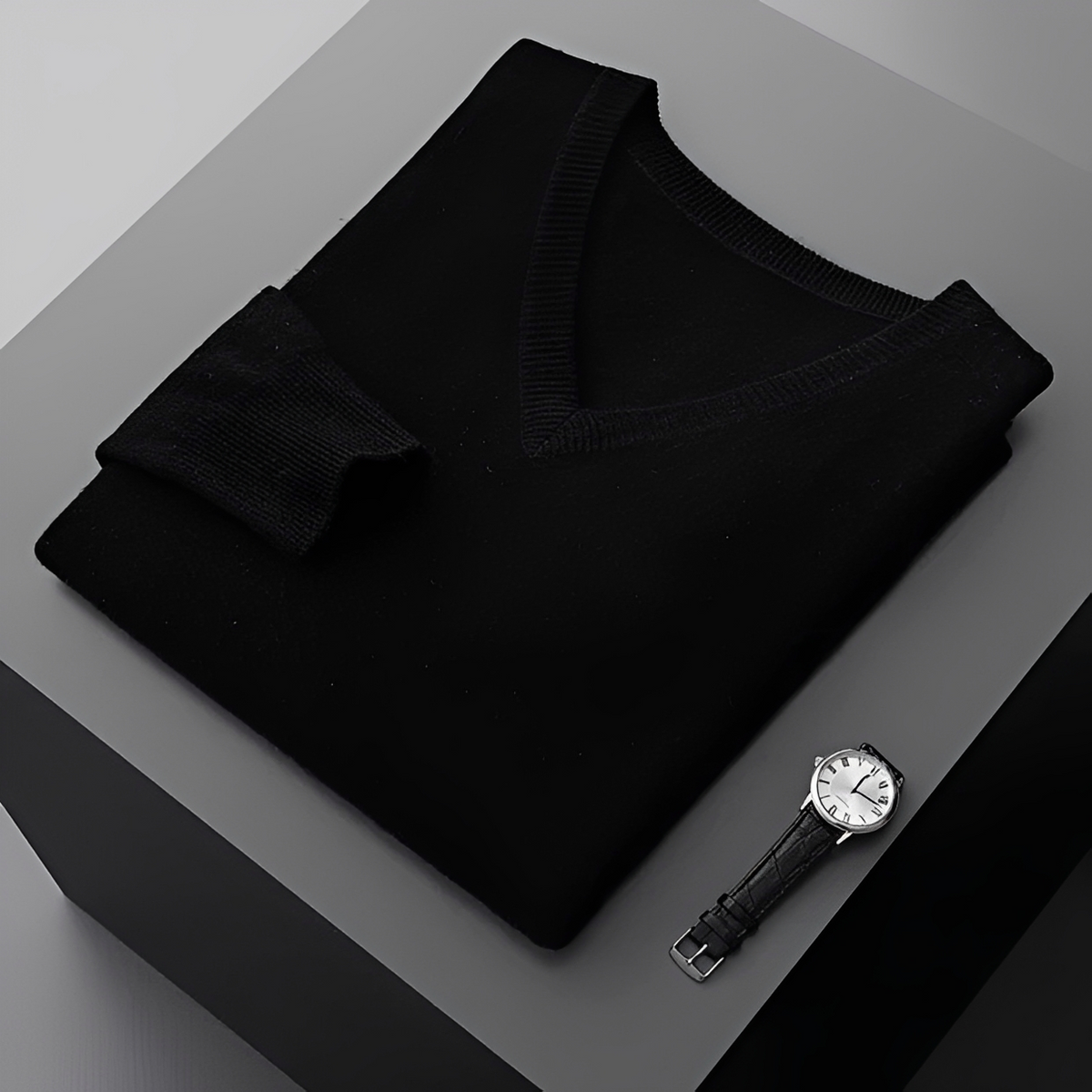 Walter - Gemütlicher V-Pullover