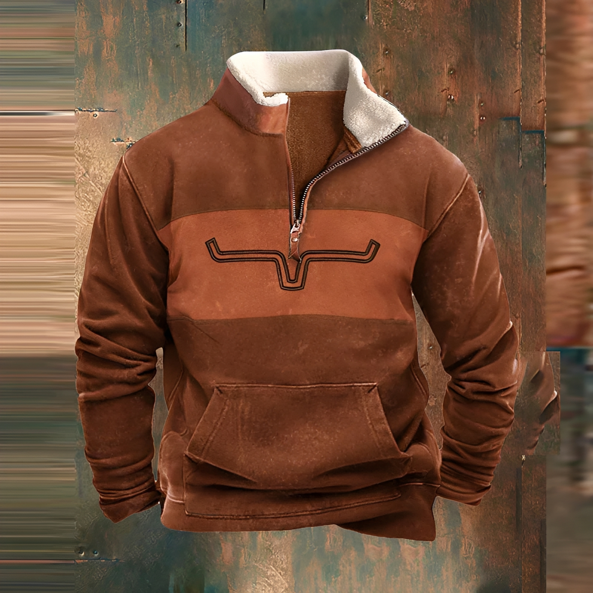 Celio - Stilvolle Jacke mit halbem Reißverschluss