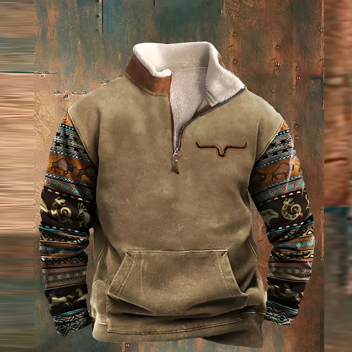 Celio - Stilvolle Jacke mit halbem Reißverschluss