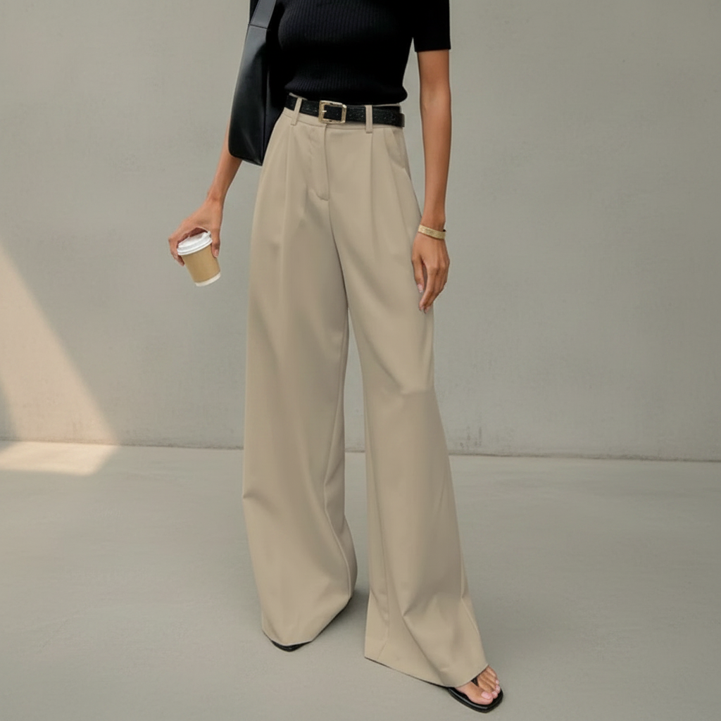Marlene - Elegante Hosen mit weitem Bein