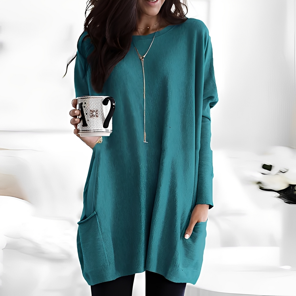 Diane - Bequemer Langarmpullover