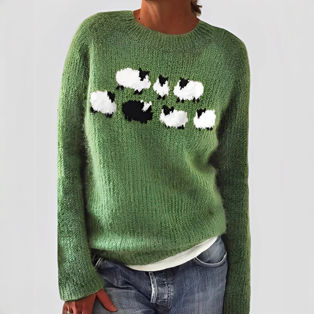 Bequemer warmer Pullover für Alltag und kalte Tage