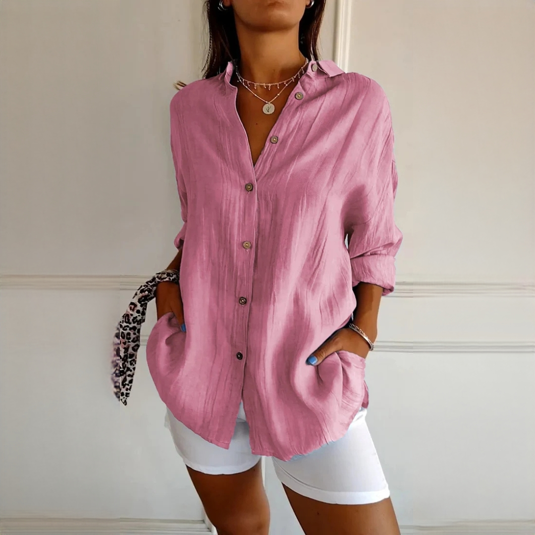 Xaelle - Stilvolle Bluse mit Knöpfen