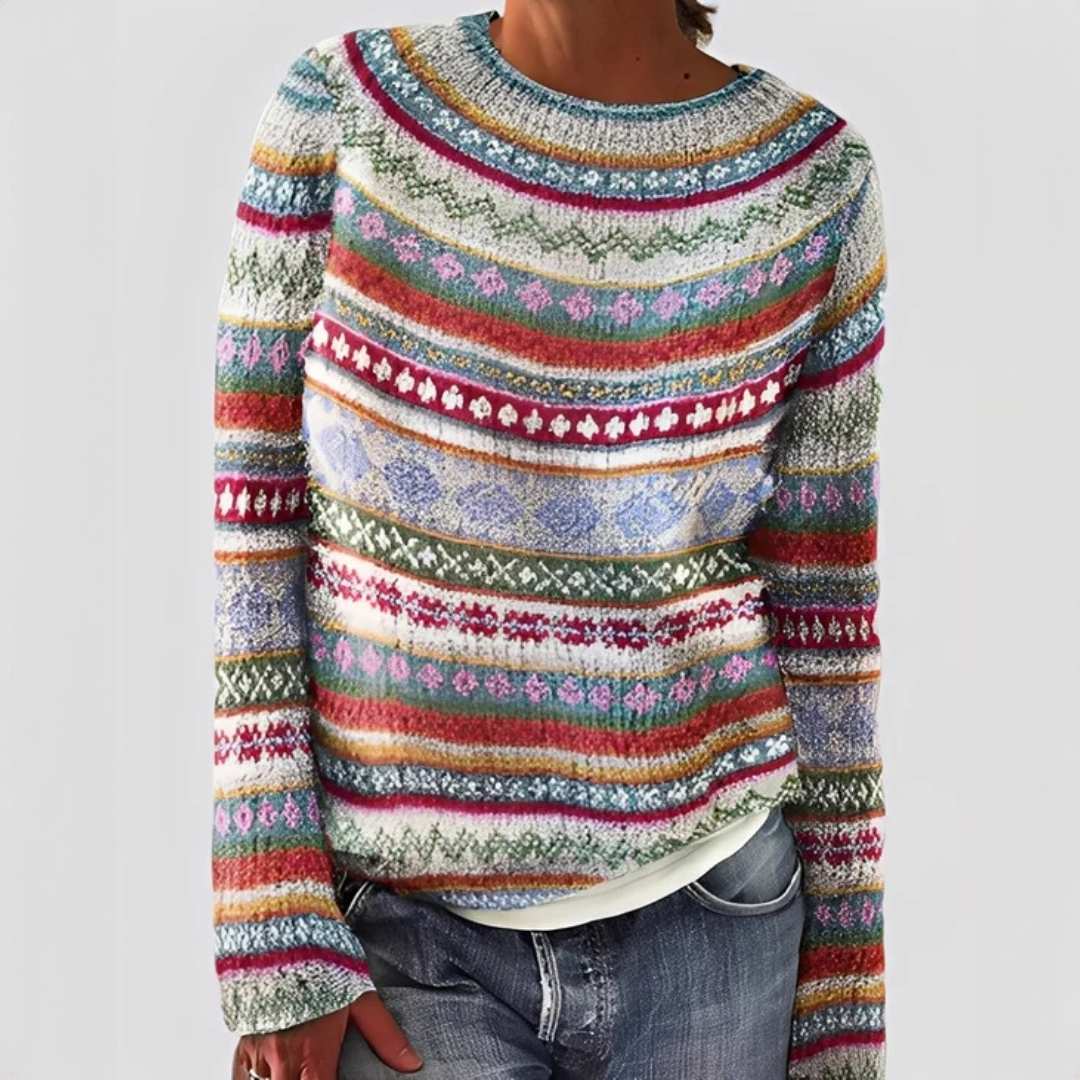 Bequemer warmer Pullover für Alltag und kalte Tage