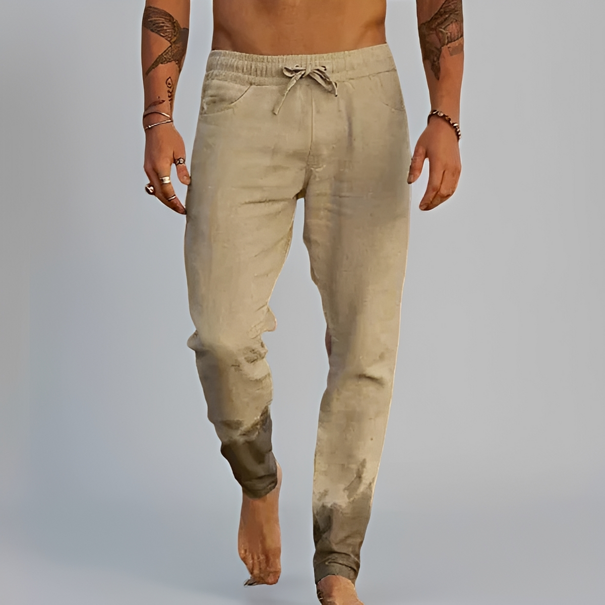 Maiko - Elegante Hose mit Kordelzug