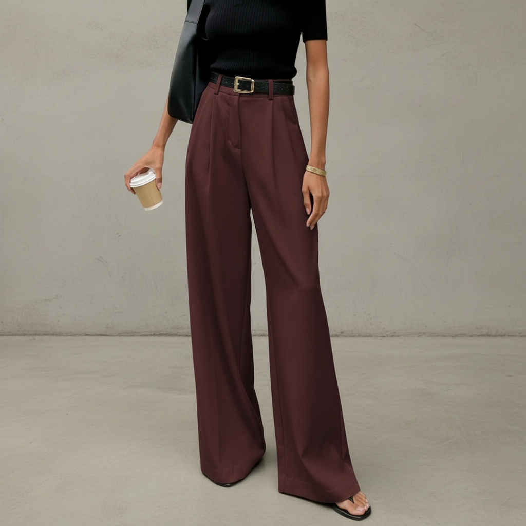Marlene - Elegante Hosen mit weitem Bein