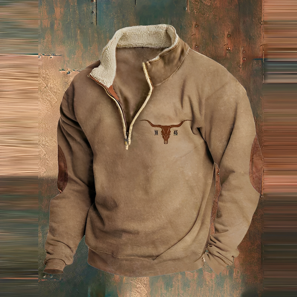 Celio - Stilvolle Jacke mit halbem Reißverschluss