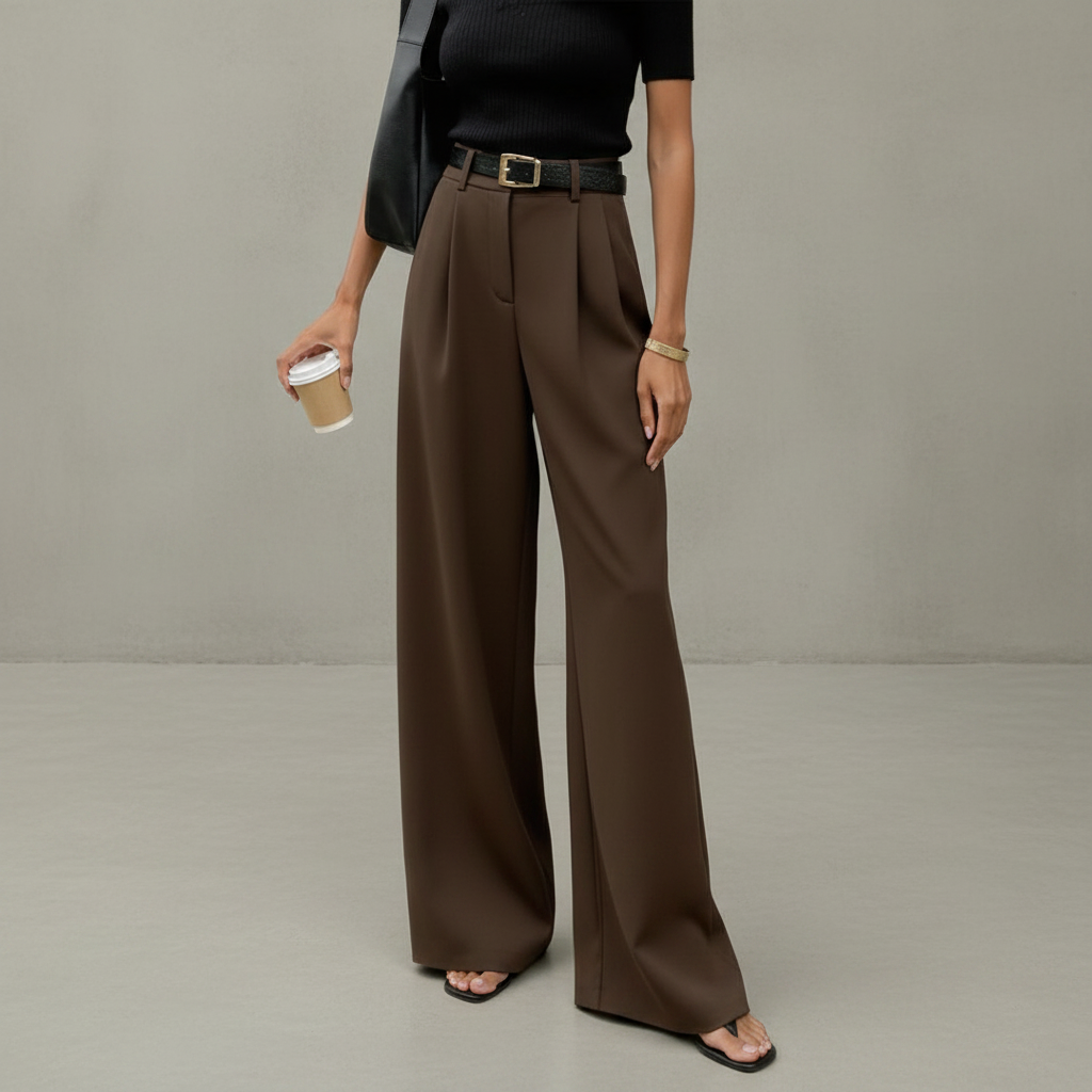 Marlene - Elegante Hosen mit weitem Bein