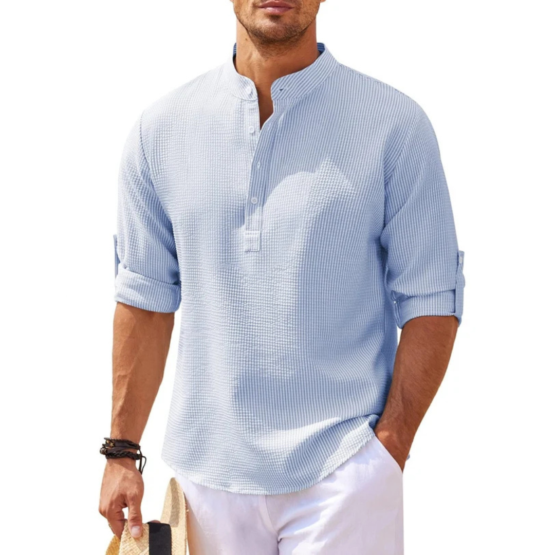 Cormac - Lockeres Langarmshirt