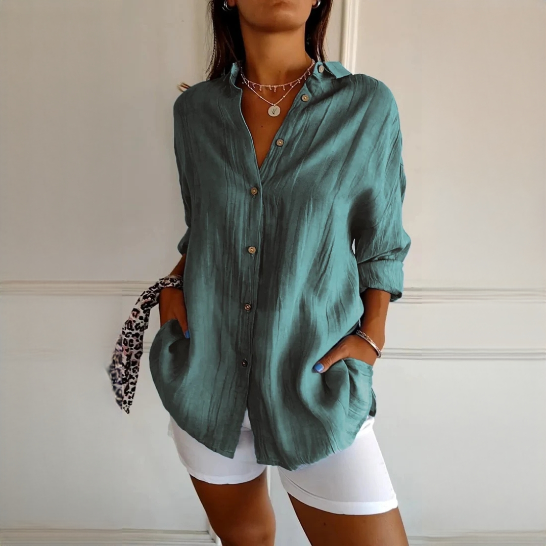 Xaelle - Stilvolle Bluse mit Knöpfen