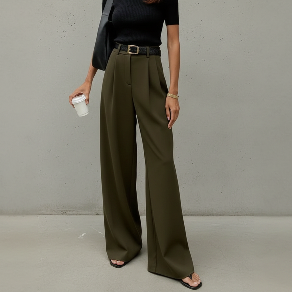 Marlene - Elegante Hosen mit weitem Bein