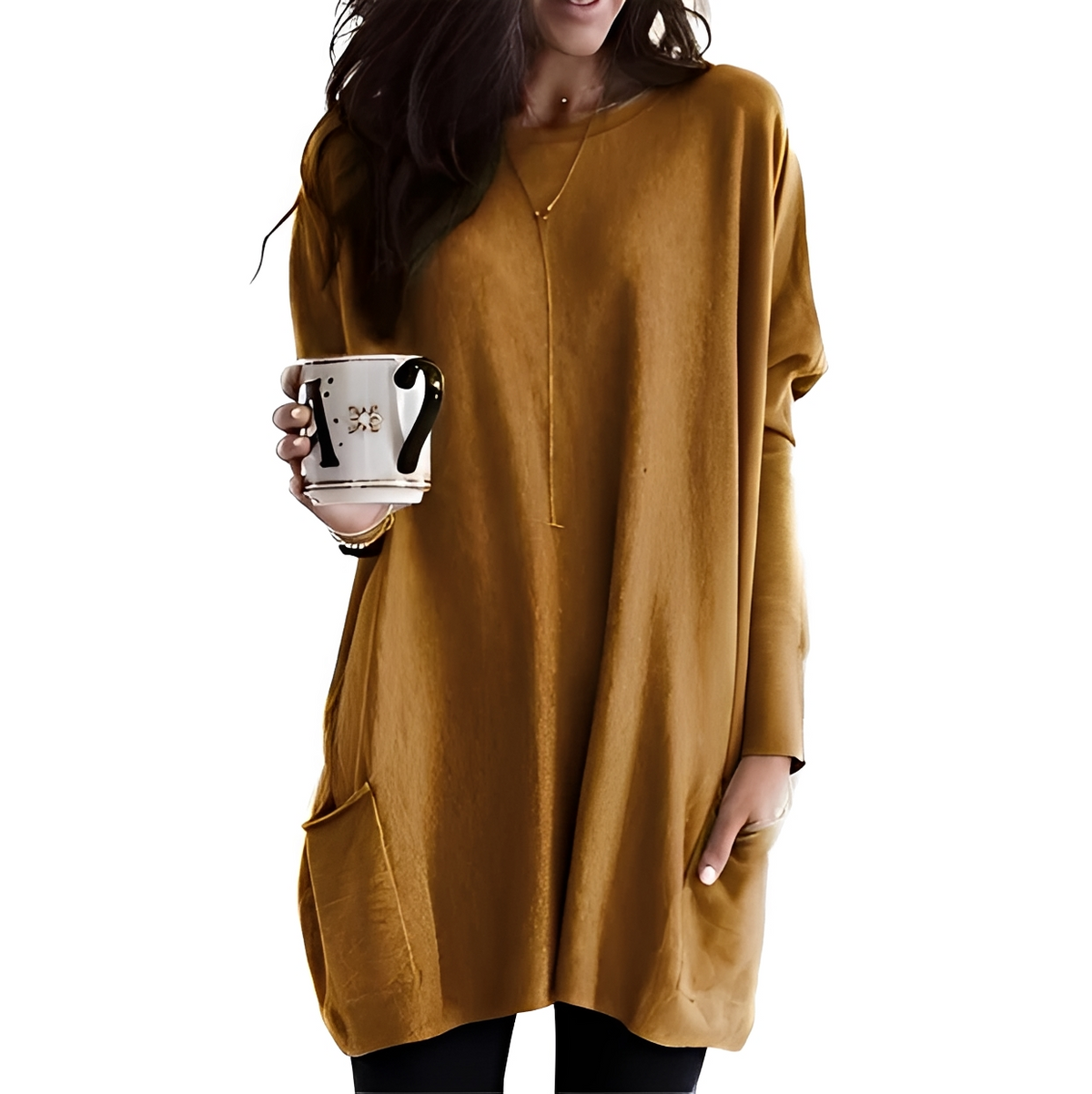 Diane - Bequemer Langarmpullover