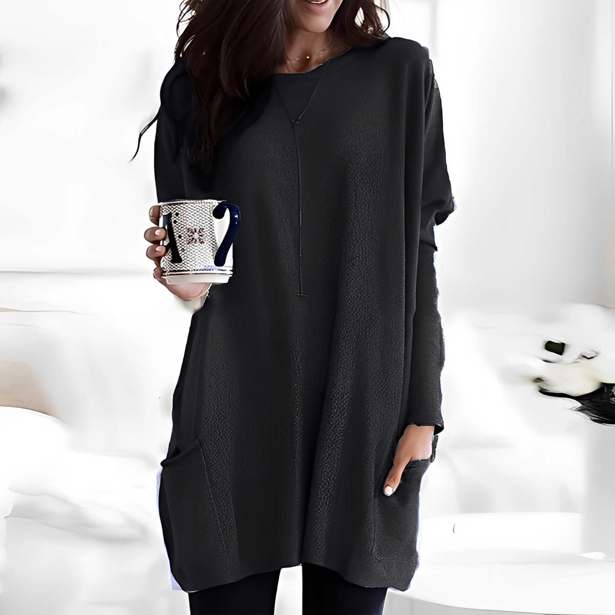 Diane - Bequemer Langarmpullover