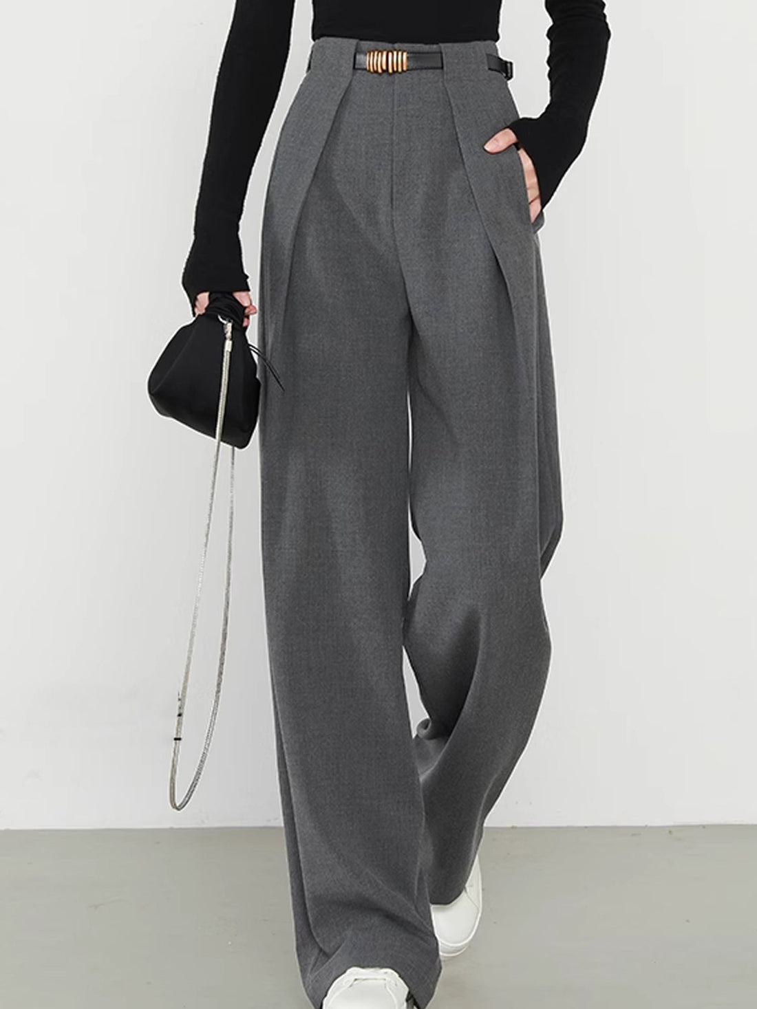 Lina – Gerade Hose mit Taschen