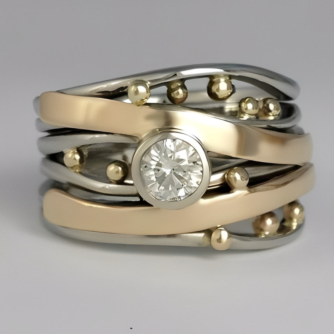 Rhian – Vintage-Ring mit filigranen Details