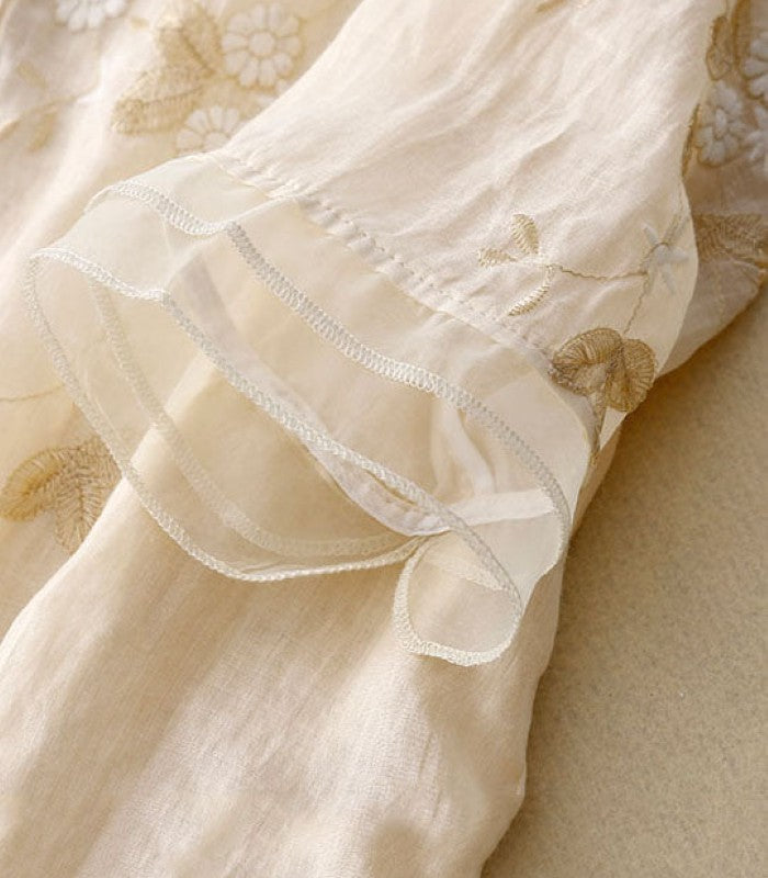 Eloise - Elegante Bluse mit feiner Stickerei