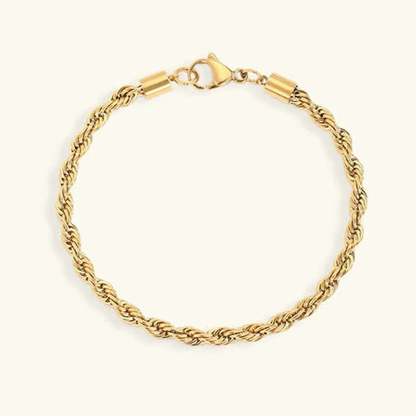Gigi – Stilvolles goldenes Kettenarmband