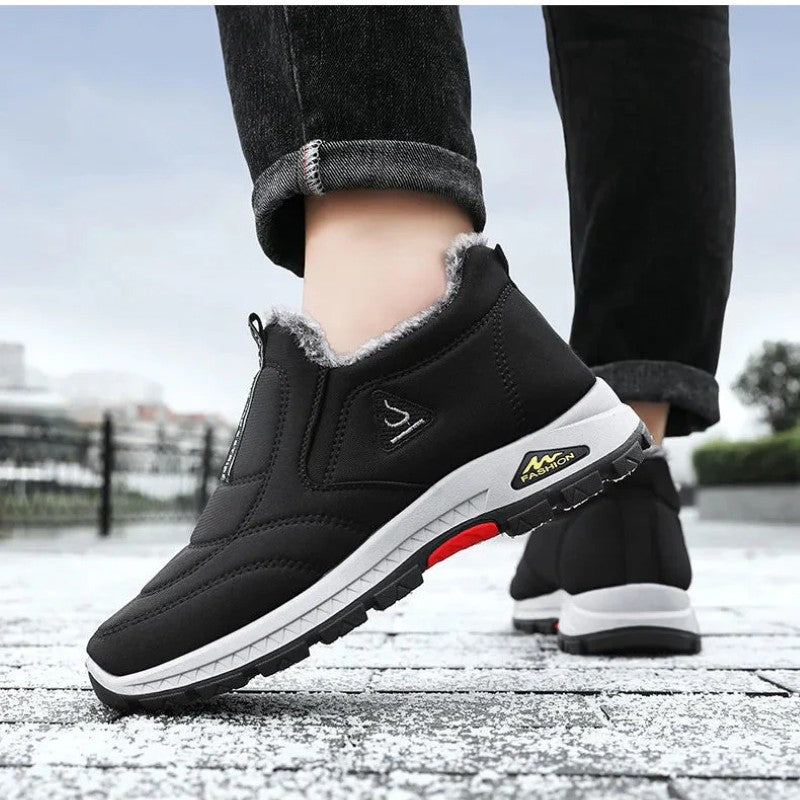 GripTrail – Damen Sneaker mit rutschfester Fleece-Sohle