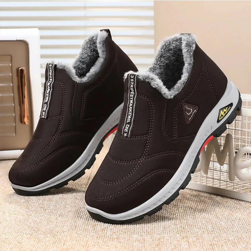 GripTrail – Damen Sneaker mit rutschfester Fleece-Sohle