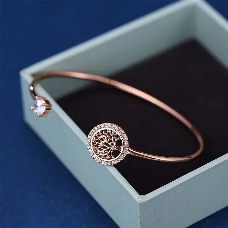 Aeriel – Anpassbares Armband mit Lebensbaum