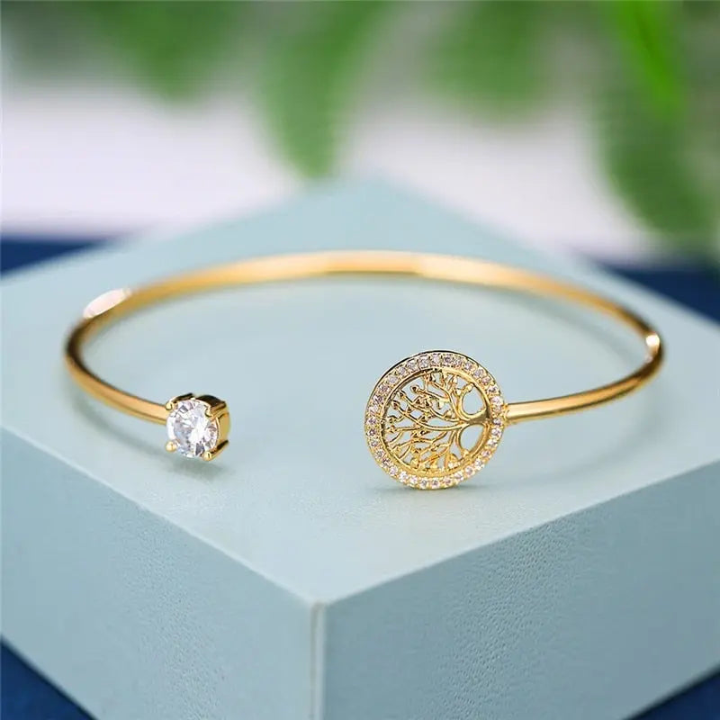 Aeriel – Anpassbares Armband mit Lebensbaum