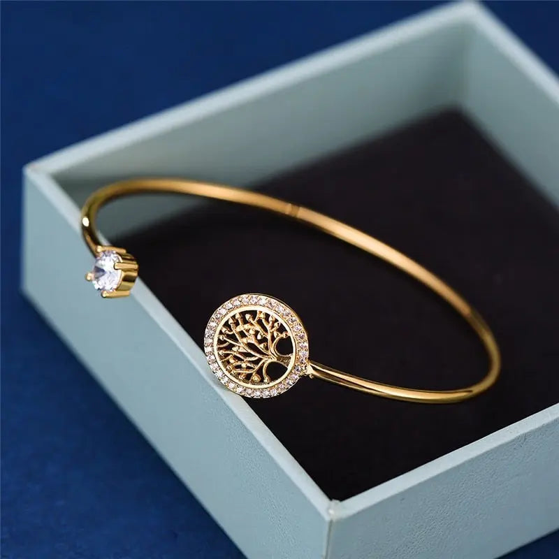 Aeriel – Anpassbares Armband mit Lebensbaum