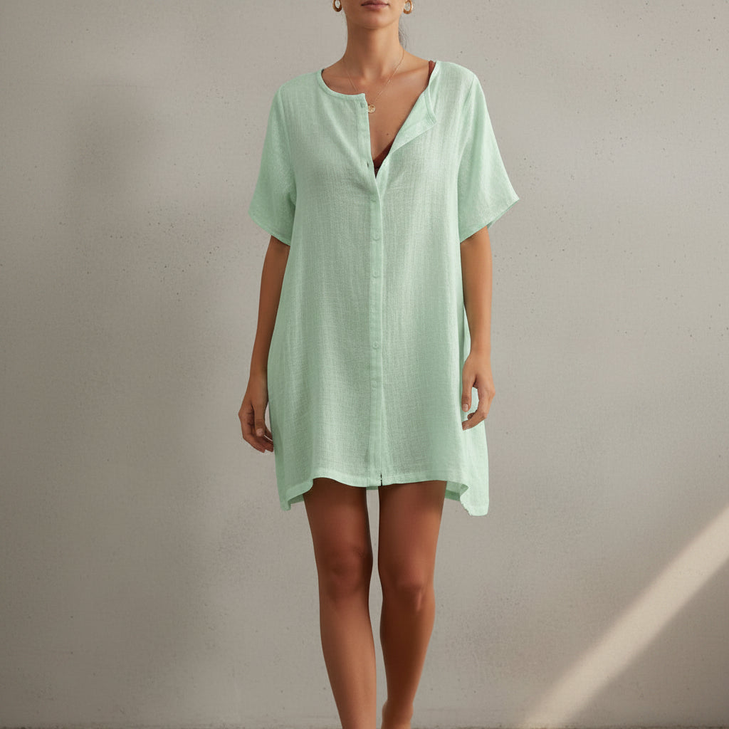 Hilda – Bequemes Kleid für Damen aus leichtem Stoff