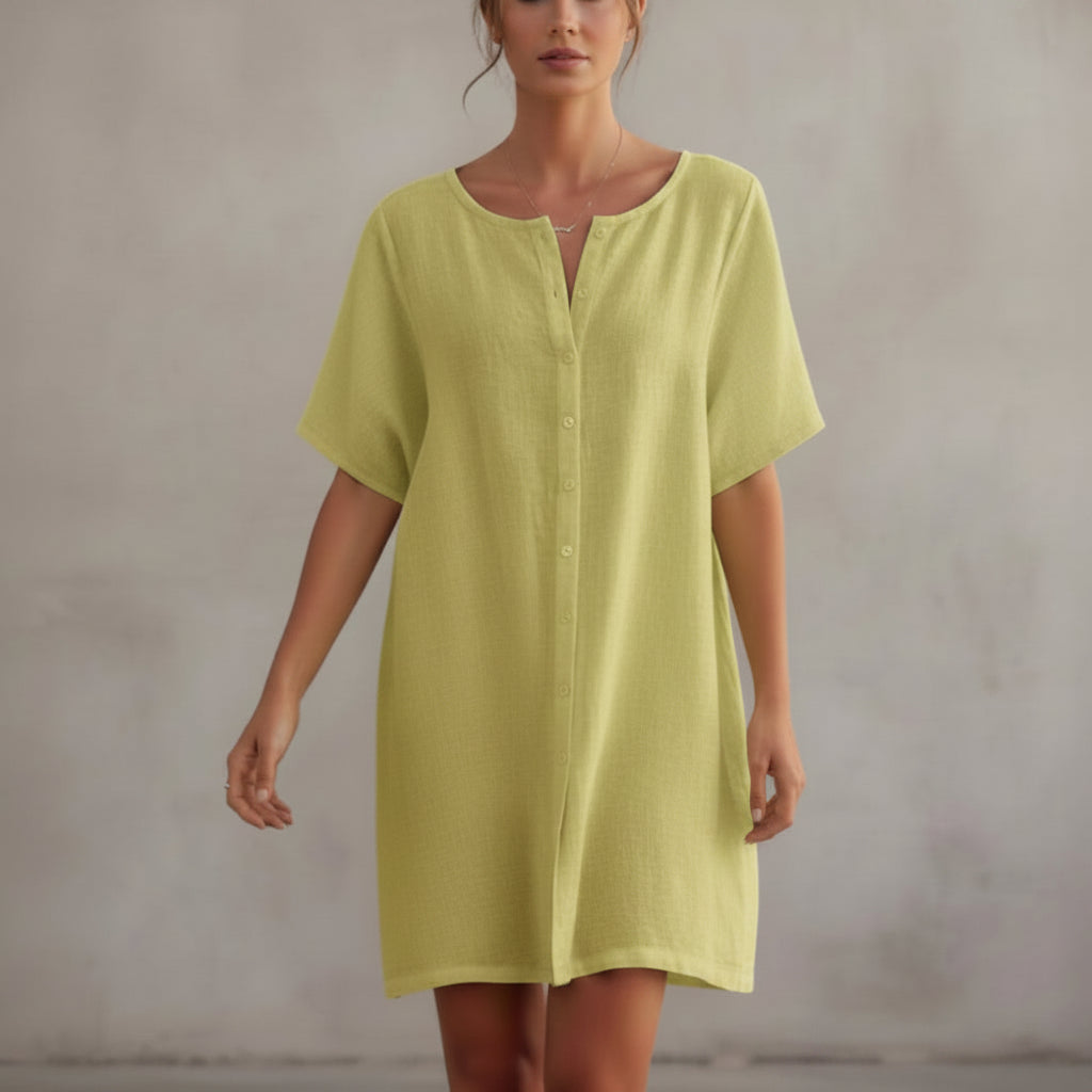 Hilda – Bequemes Kleid für Damen aus leichtem Stoff