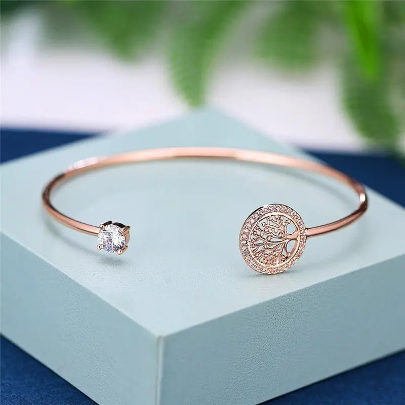 Aeriel – Anpassbares Armband mit Lebensbaum