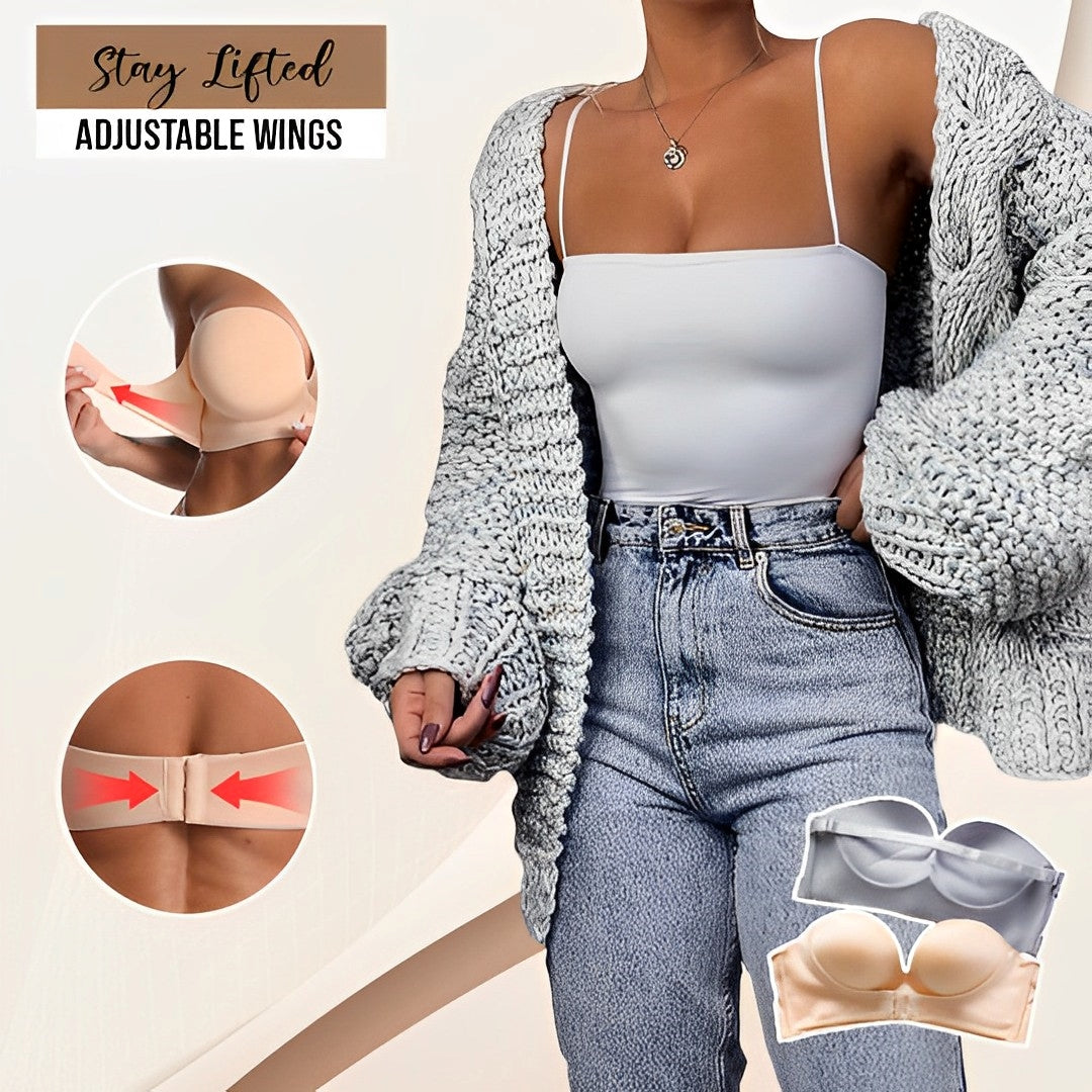 Luminara - Damen-Push-up-BH ohne Träger