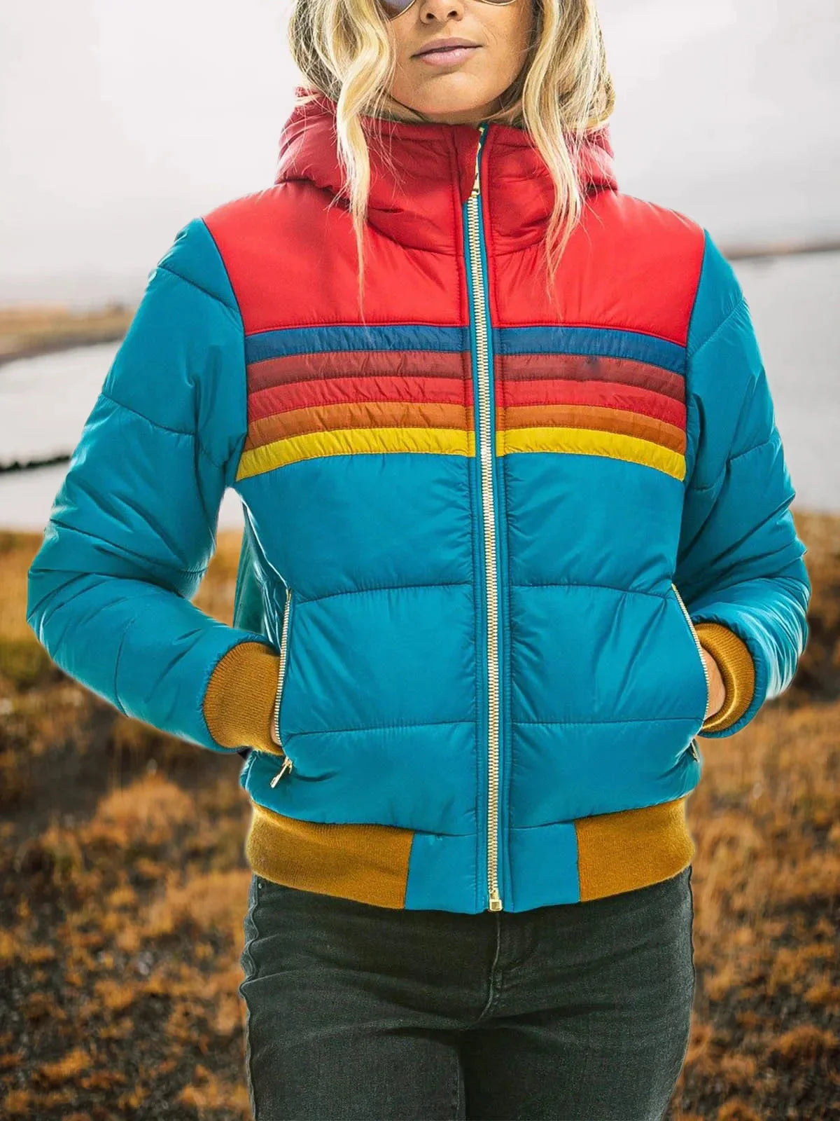 Hesterr – Winter-Plüschmantel für Damen