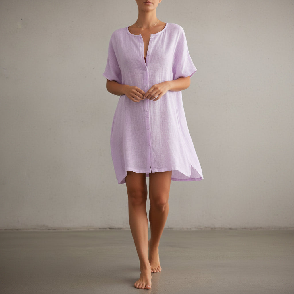 Hilda – Bequemes Kleid für Damen aus leichtem Stoff