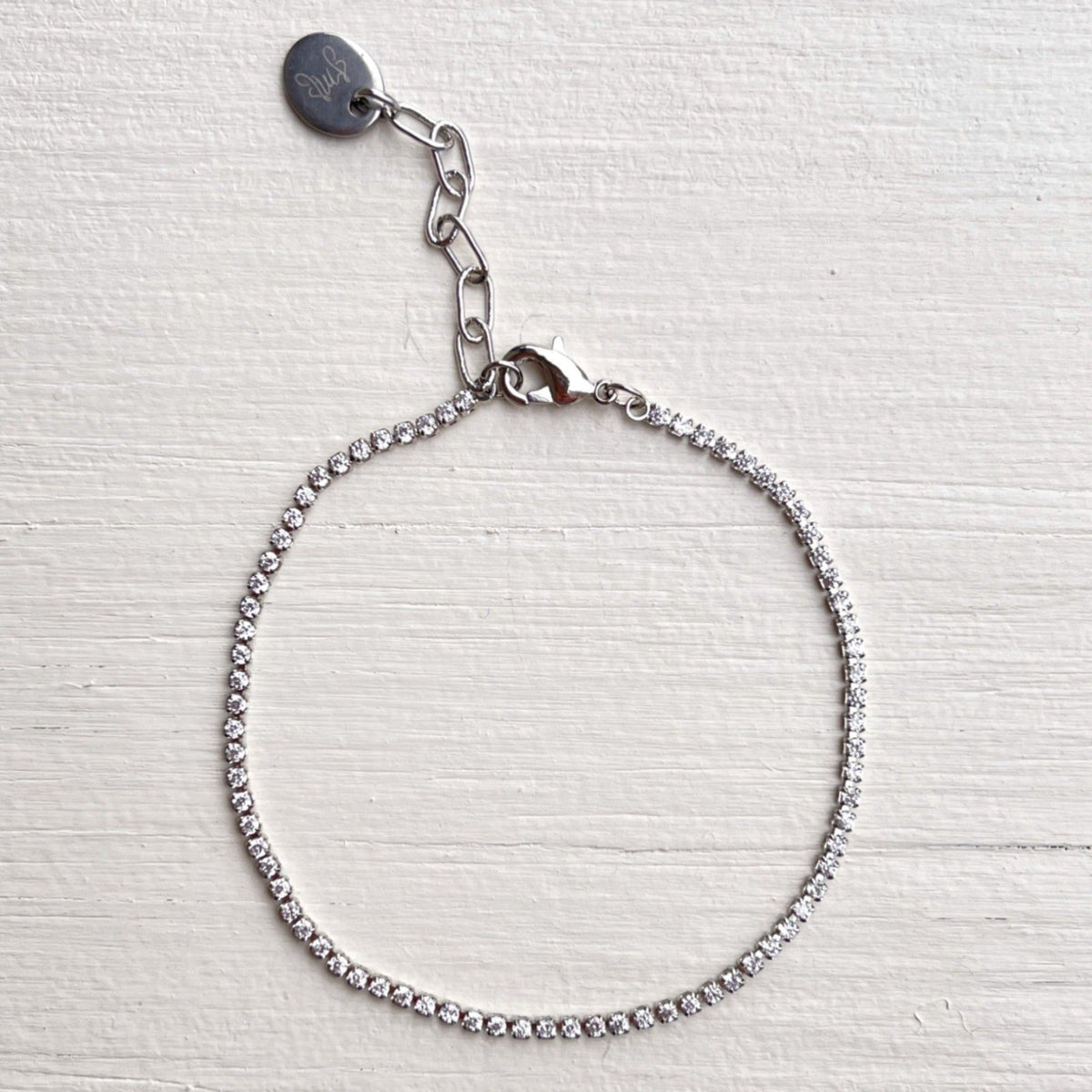Mini-Tennisarmband mit funkelnden Details