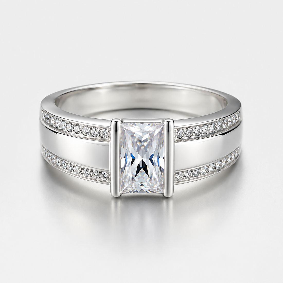 Vivienne – Vintage-Ring mit integriertem Akzent