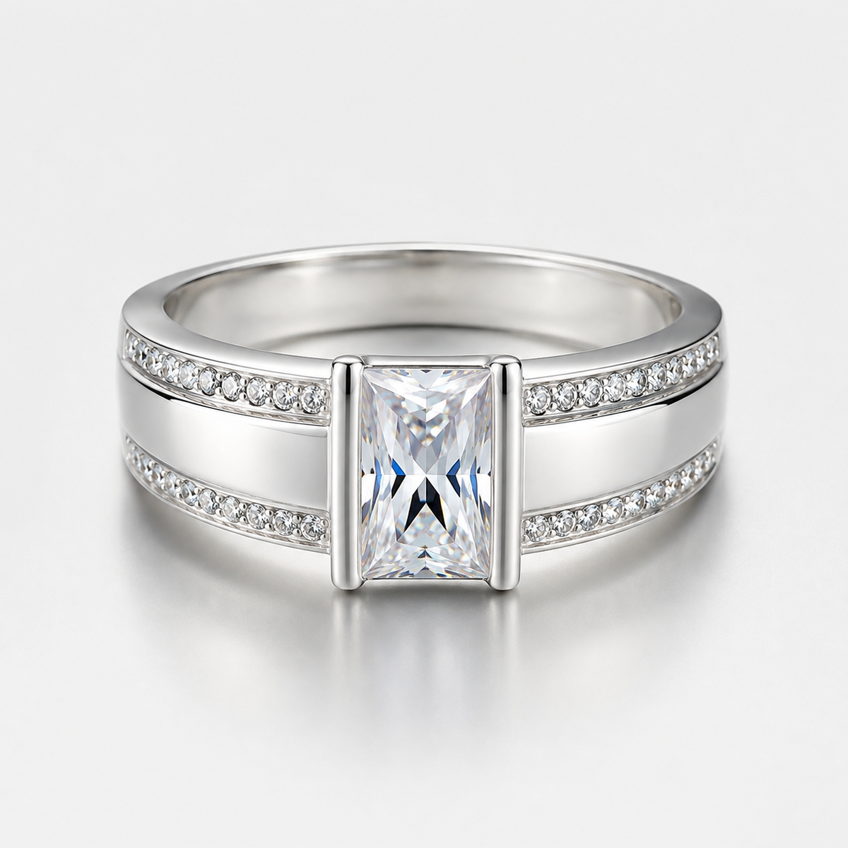 Vivienne – Vintage-Ring mit integriertem Akzent