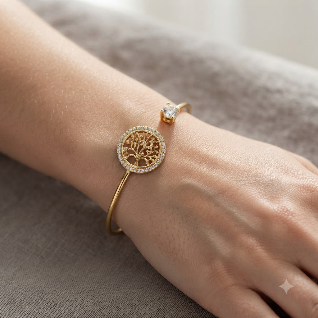 Aeriel – Anpassbares Armband mit Lebensbaum